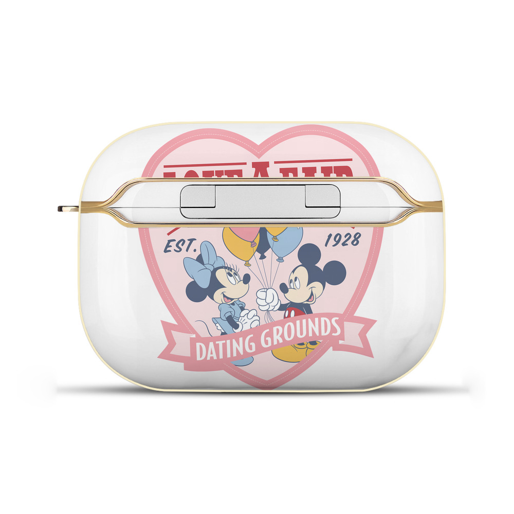 （画像用） ミッキーマウス Mickey Mouse 【AirPods Pro用】ハードシェル保護ケース｜耐衝撃・防指紋・カラビナ付き商品仕様