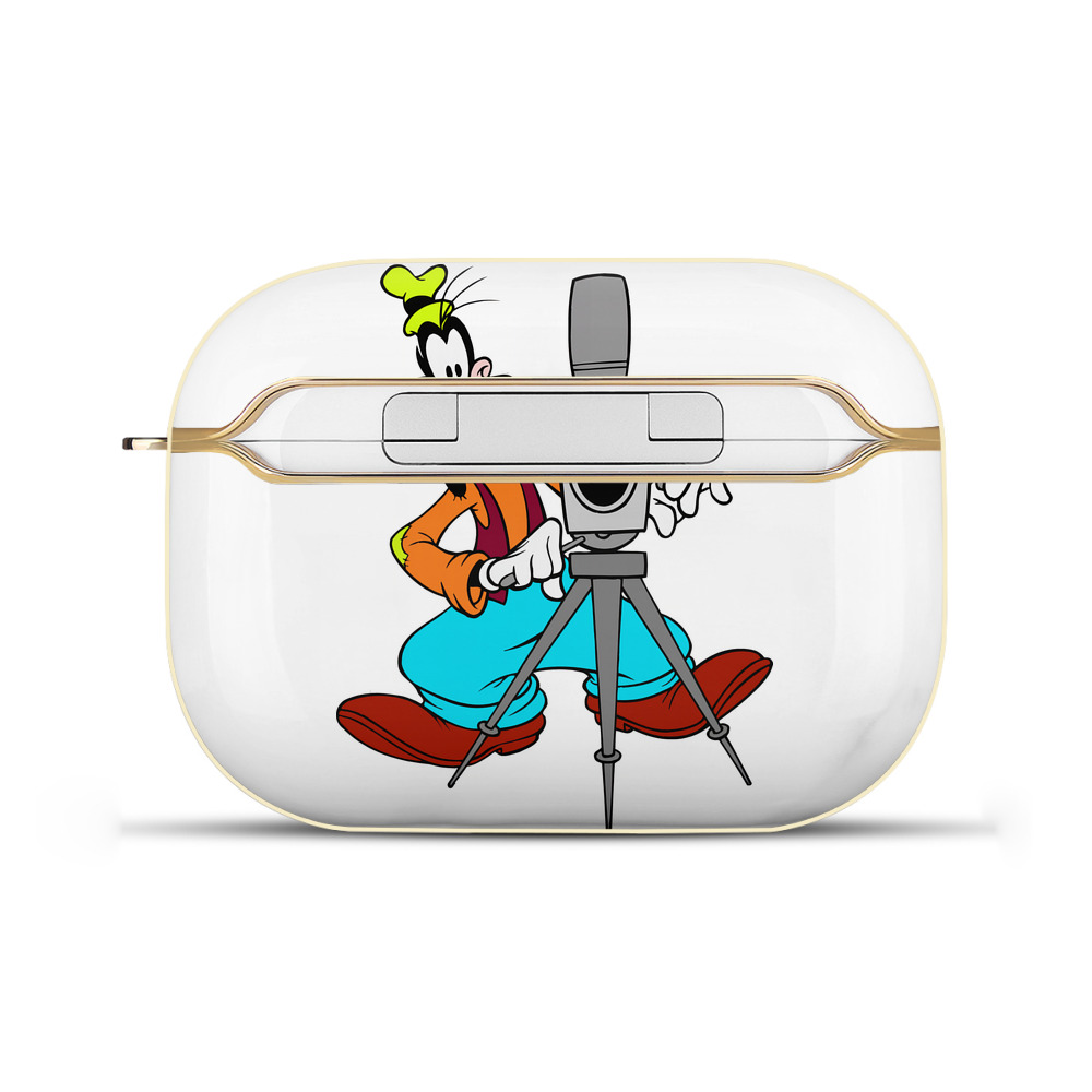 （画像用） ミッキーマウス Mickey Mouse 【AirPods Pro用】ハードシェル保護ケース｜耐衝撃・防指紋・カラビナ付き商品仕様