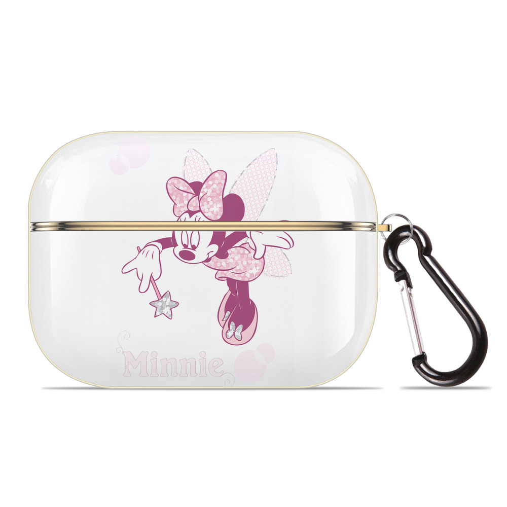 （画像用） ミッキーマウス Mickey Mouse 【AirPods Pro用】ハードシェル保護ケース｜耐衝撃・防指紋・カラビナ付き商品仕様
