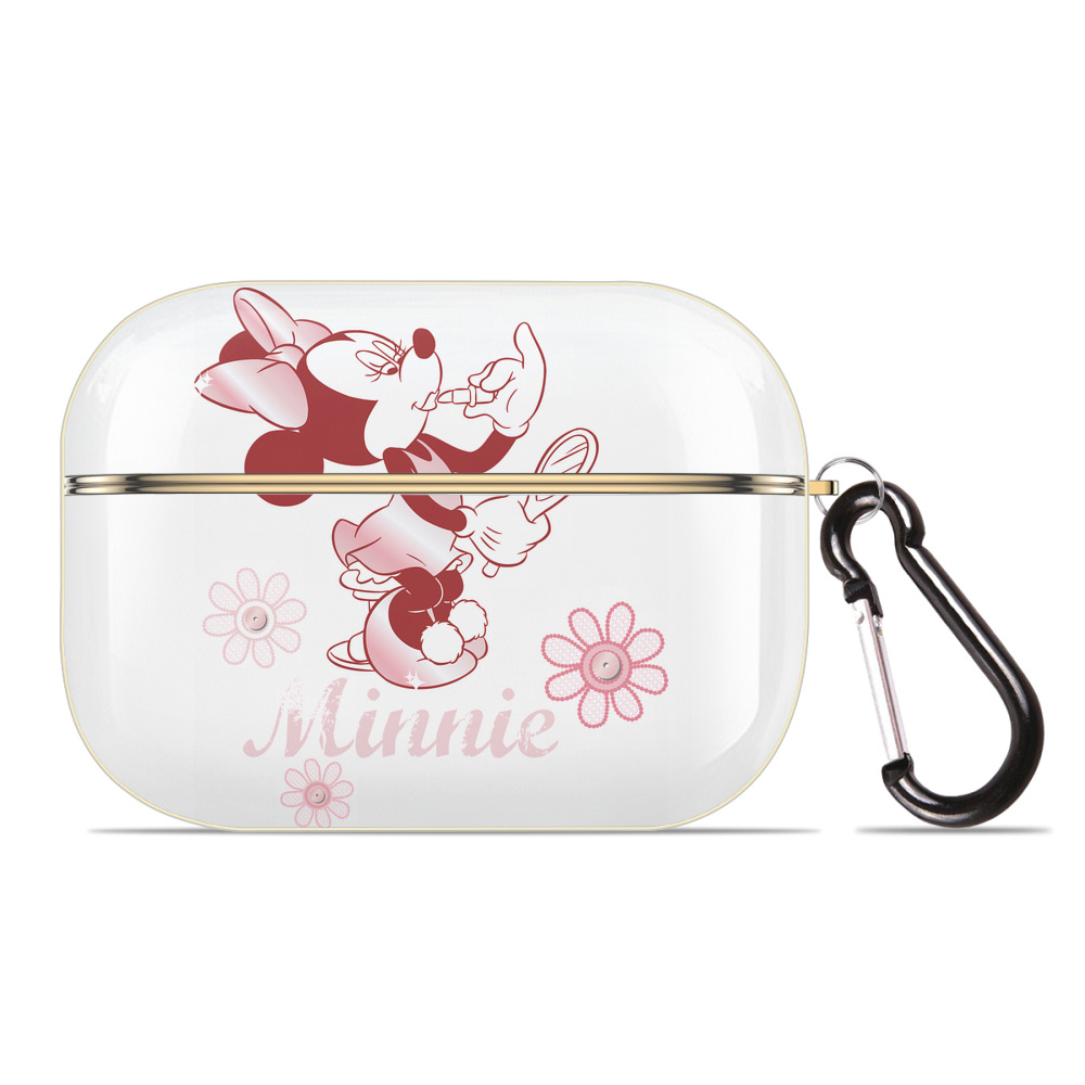 （画像用） ミッキーマウス Mickey Mouse 【AirPods Pro用】ハードシェル保護ケース｜耐衝撃・防指紋・カラビナ付き商品仕様