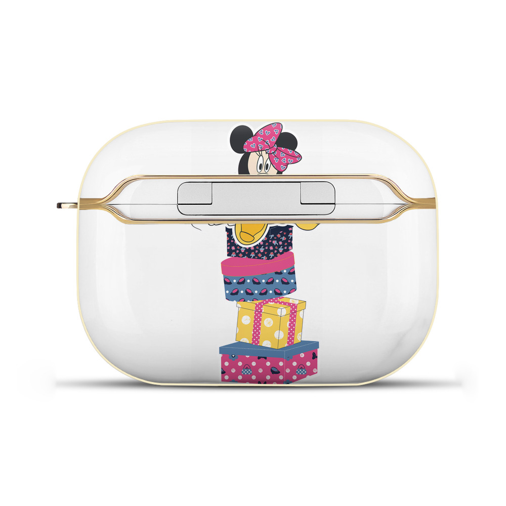 （画像用） ミッキーマウス Mickey Mouse 【AirPods Pro用】ハードシェル保護ケース｜耐衝撃・防指紋・カラビナ付き商品仕様