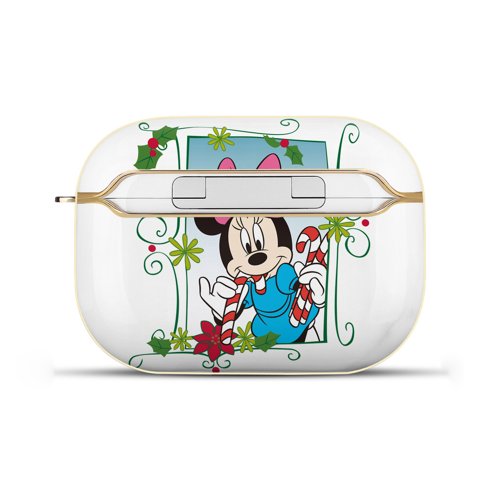 （画像用） ミッキーマウス Mickey Mouse 【AirPods Pro用】ハードシェル保護ケース｜耐衝撃・防指紋・カラビナ付き商品仕様