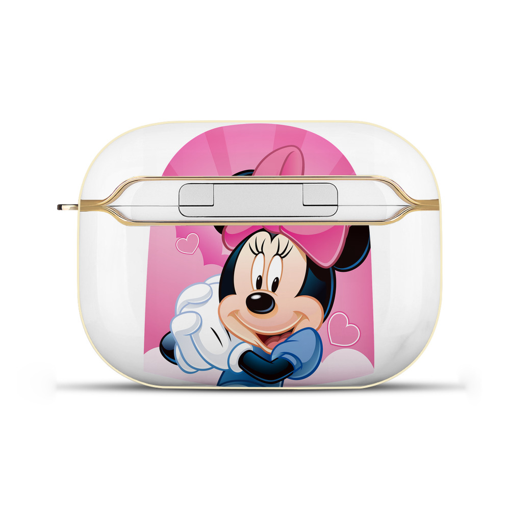 （画像用） ミッキーマウス Mickey Mouse 【AirPods Pro用】ハードシェル保護ケース｜耐衝撃・防指紋・カラビナ付き商品仕様
