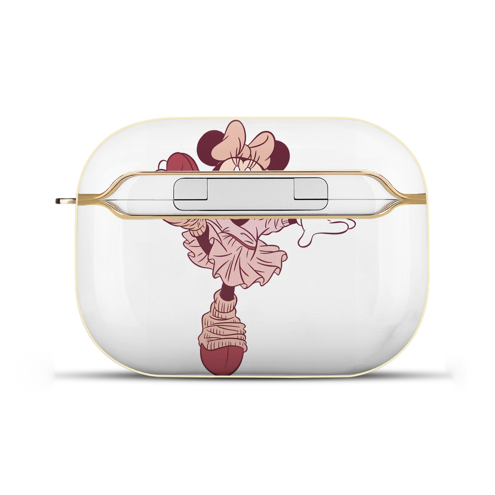 （画像用） ミッキーマウス Mickey Mouse 【AirPods Pro用】ハードシェル保護ケース｜耐衝撃・防指紋・カラビナ付き商品仕様