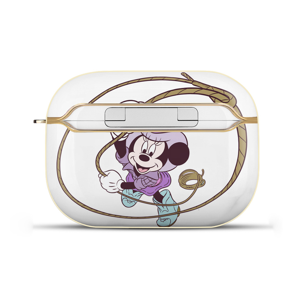 （画像用） ミッキーマウス Mickey Mouse 【AirPods Pro用】ハードシェル保護ケース｜耐衝撃・防指紋・カラビナ付き商品仕様