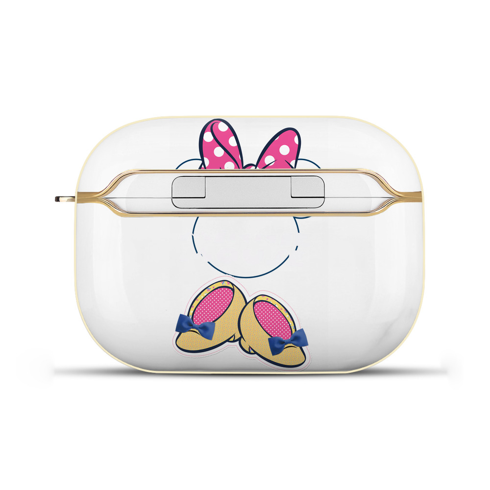 （画像用） ミッキーマウス Mickey Mouse 【AirPods Pro用】ハードシェル保護ケース｜耐衝撃・防指紋・カラビナ付き商品仕様