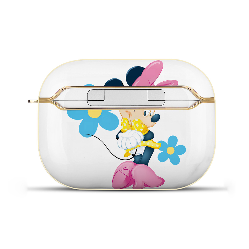 （画像用） ミッキーマウス Mickey Mouse 【AirPods Pro用】ハードシェル保護ケース｜耐衝撃・防指紋・カラビナ付き商品仕様