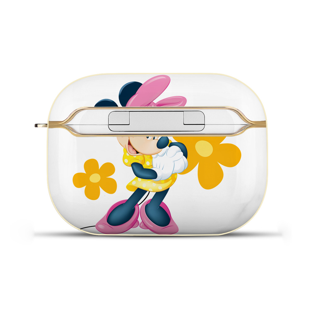 （画像用） ミッキーマウス Mickey Mouse 【AirPods Pro用】ハードシェル保護ケース｜耐衝撃・防指紋・カラビナ付き商品仕様
