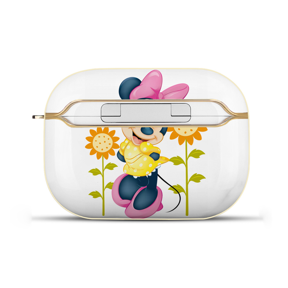 （画像用） ミッキーマウス Mickey Mouse 【AirPods Pro用】ハードシェル保護ケース｜耐衝撃・防指紋・カラビナ付き商品仕様