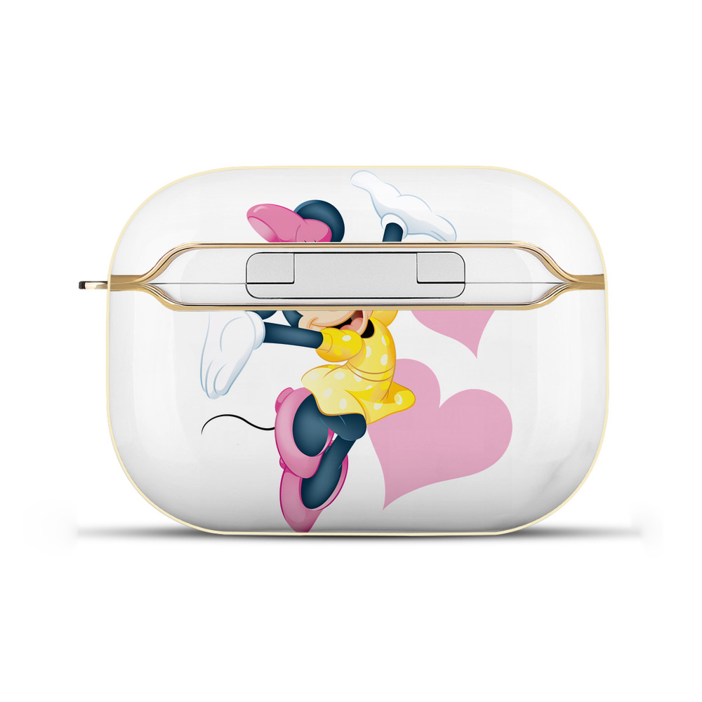 （画像用） ミッキーマウス Mickey Mouse 【AirPods Pro用】ハードシェル保護ケース｜耐衝撃・防指紋・カラビナ付き商品仕様