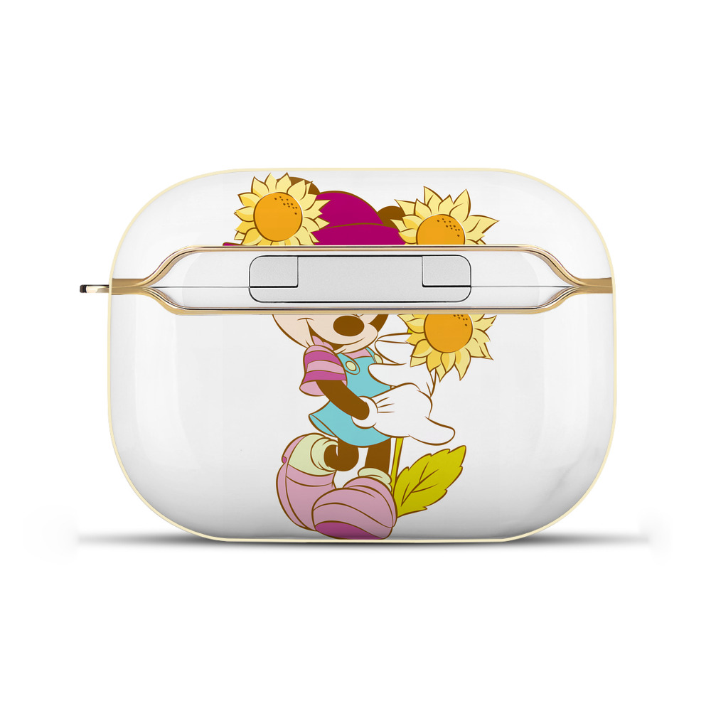 （画像用） ミッキーマウス Mickey Mouse 【AirPods Pro用】ハードシェル保護ケース｜耐衝撃・防指紋・カラビナ付き商品仕様