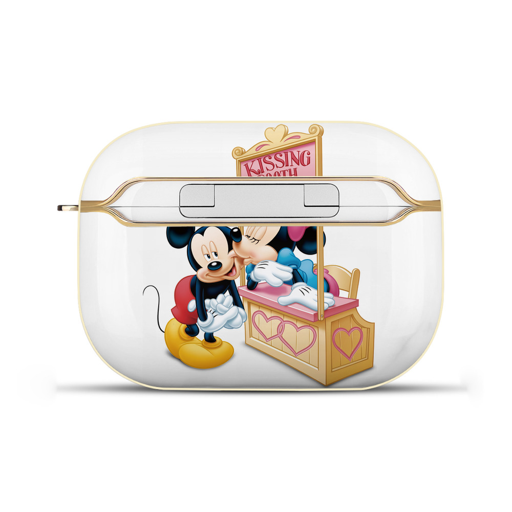 （画像用） ミッキーマウス Mickey Mouse 【AirPods Pro用】ハードシェル保護ケース｜耐衝撃・防指紋・カラビナ付き商品仕様