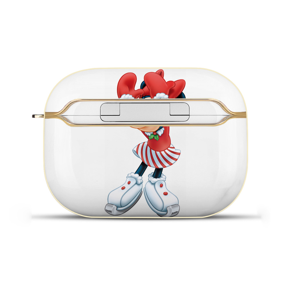 （画像用） ミッキーマウス Mickey Mouse 【AirPods Pro用】ハードシェル保護ケース｜耐衝撃・防指紋・カラビナ付き商品仕様