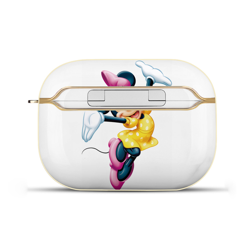 （画像用） ミッキーマウス Mickey Mouse 【AirPods Pro用】ハードシェル保護ケース｜耐衝撃・防指紋・カラビナ付き商品仕様
