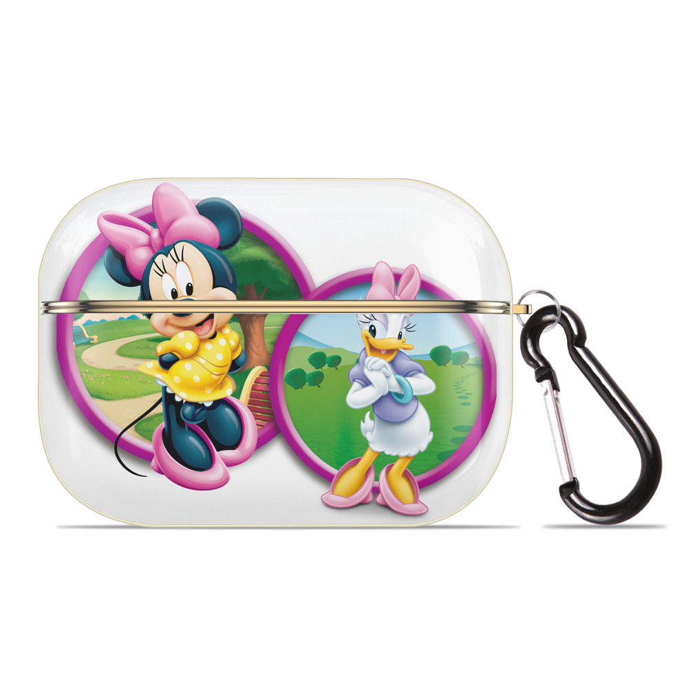 （画像用） ミッキーマウス Mickey Mouse 【AirPods Pro用】ハードシェル保護ケース｜耐衝撃・防指紋・カラビナ付き商品仕様
