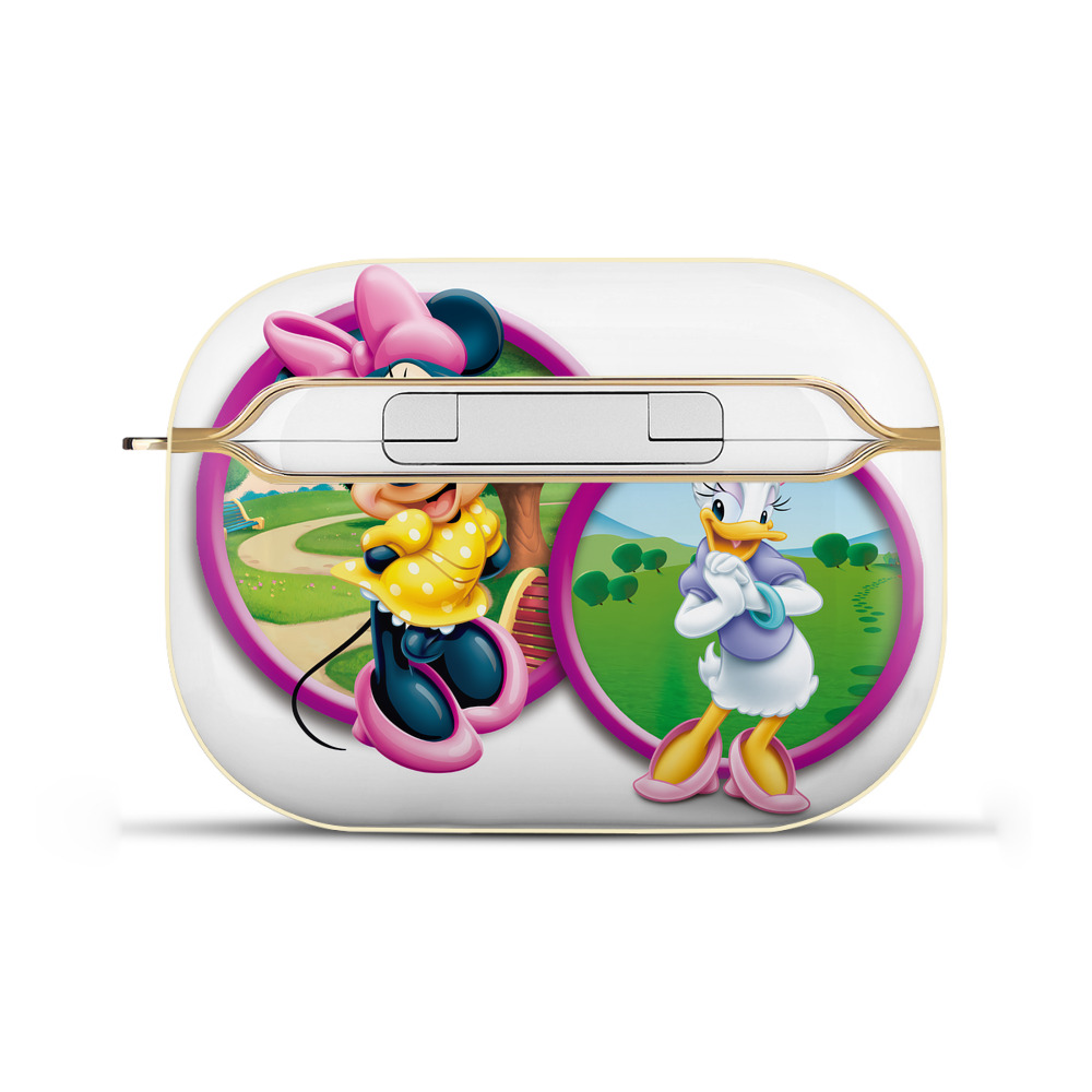 （画像用） ミッキーマウス Mickey Mouse 【AirPods Pro用】ハードシェル保護ケース｜耐衝撃・防指紋・カラビナ付き商品仕様