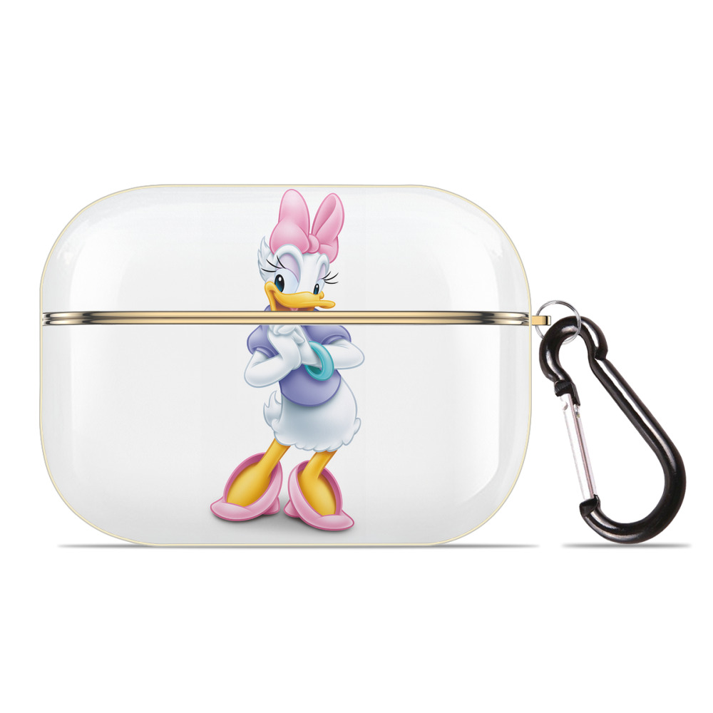 （画像用） ミッキーマウス Mickey Mouse 【AirPods Pro用】ハードシェル保護ケース｜耐衝撃・防指紋・カラビナ付き商品仕様