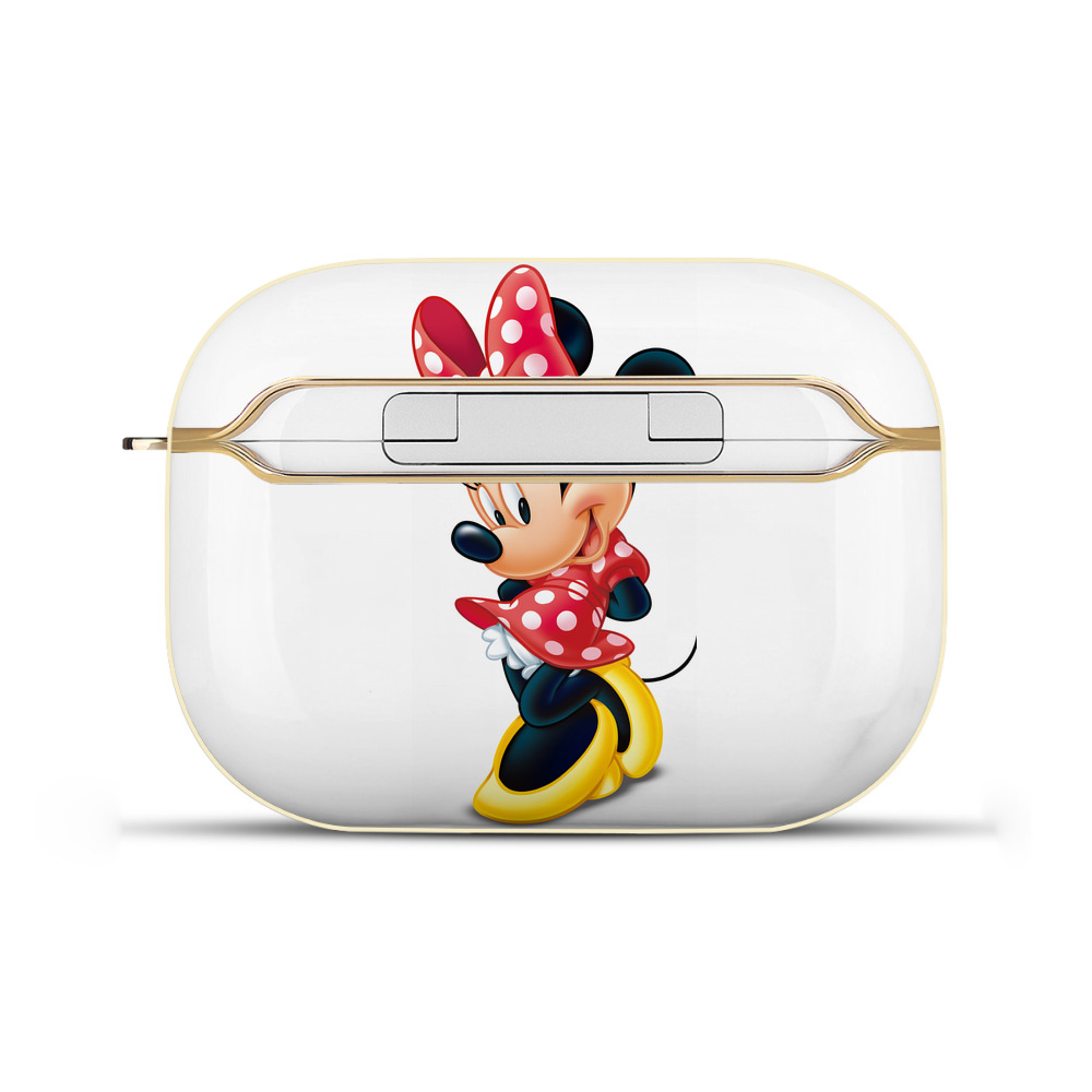 （画像用） ミッキーマウス Mickey Mouse 【AirPods Pro用】ハードシェル保護ケース｜耐衝撃・防指紋・カラビナ付き商品仕様
