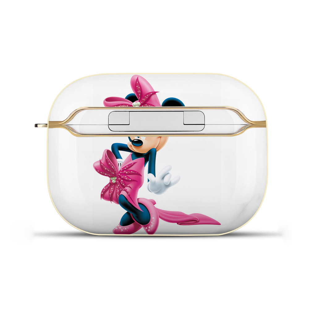 （画像用） ミッキーマウス Mickey Mouse 【AirPods Pro用】ハードシェル保護ケース｜耐衝撃・防指紋・カラビナ付き商品仕様