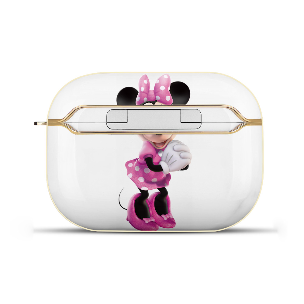 （画像用） ミッキーマウス Mickey Mouse 【AirPods Pro用】ハードシェル保護ケース｜耐衝撃・防指紋・カラビナ付き商品仕様