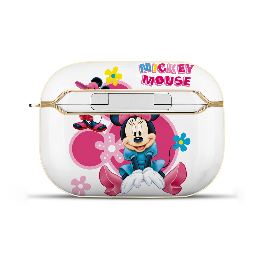（画像用） ミッキーマウス Mickey Mouse 【AirPods Pro用】ハードシェル保護ケース｜耐衝撃・防指紋・カラビナ付き商品仕様