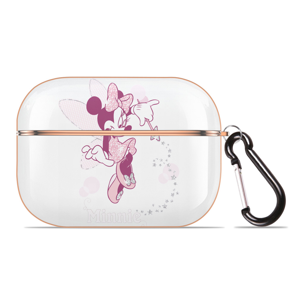 （画像用） ミッキーマウス Mickey Mouse 【AirPods Pro用】ハードシェル保護ケース｜耐衝撃・防指紋・カラビナ付き商品仕様