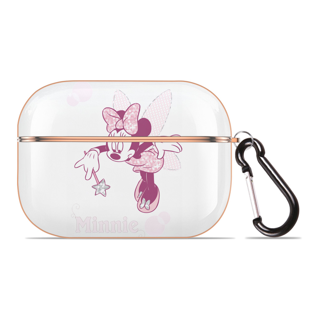 （画像用） ミッキーマウス Mickey Mouse 【AirPods Pro用】ハードシェル保護ケース｜耐衝撃・防指紋・カラビナ付き商品仕様