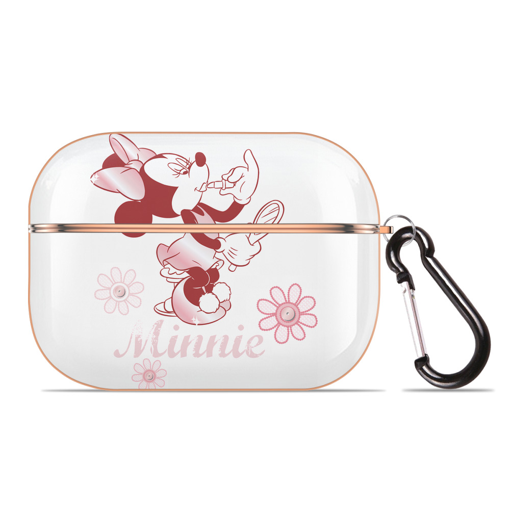 （画像用） ミッキーマウス Mickey Mouse 【AirPods Pro用】ハードシェル保護ケース｜耐衝撃・防指紋・カラビナ付き商品仕様