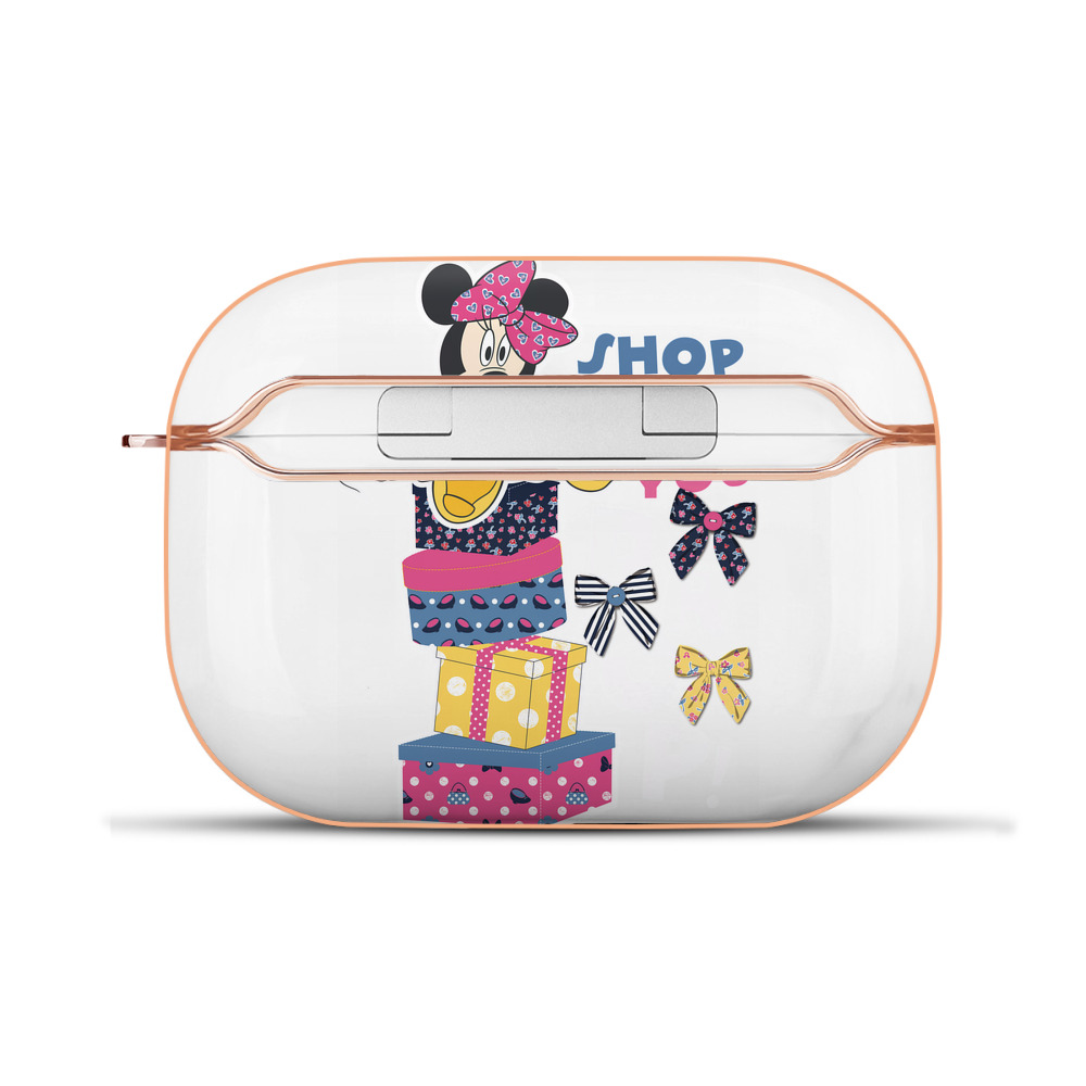 （画像用） ミッキーマウス Mickey Mouse 【AirPods Pro用】ハードシェル保護ケース｜耐衝撃・防指紋・カラビナ付き商品仕様