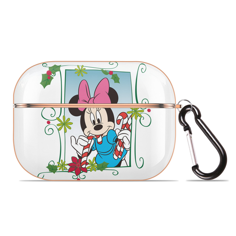 （画像用） ミッキーマウス Mickey Mouse 【AirPods Pro用】ハードシェル保護ケース｜耐衝撃・防指紋・カラビナ付き商品仕様