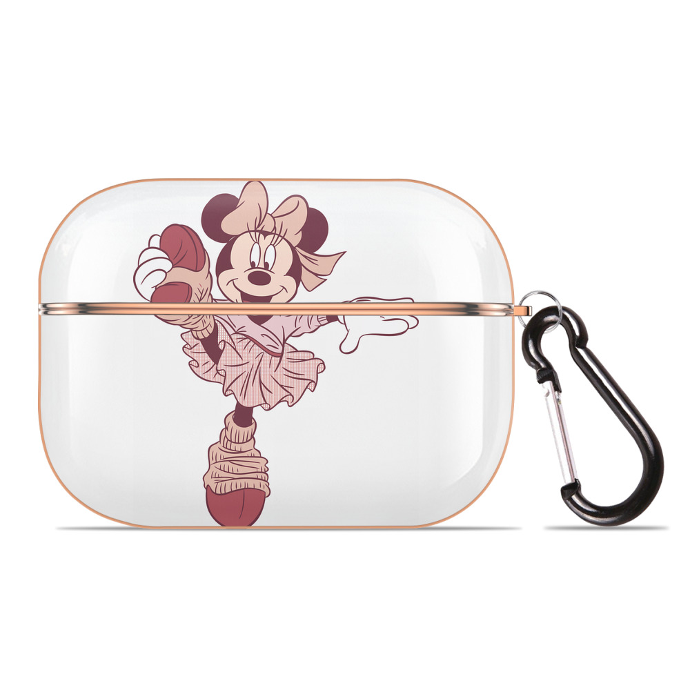 （画像用） ミッキーマウス Mickey Mouse 【AirPods Pro用】ハードシェル保護ケース｜耐衝撃・防指紋・カラビナ付き商品仕様