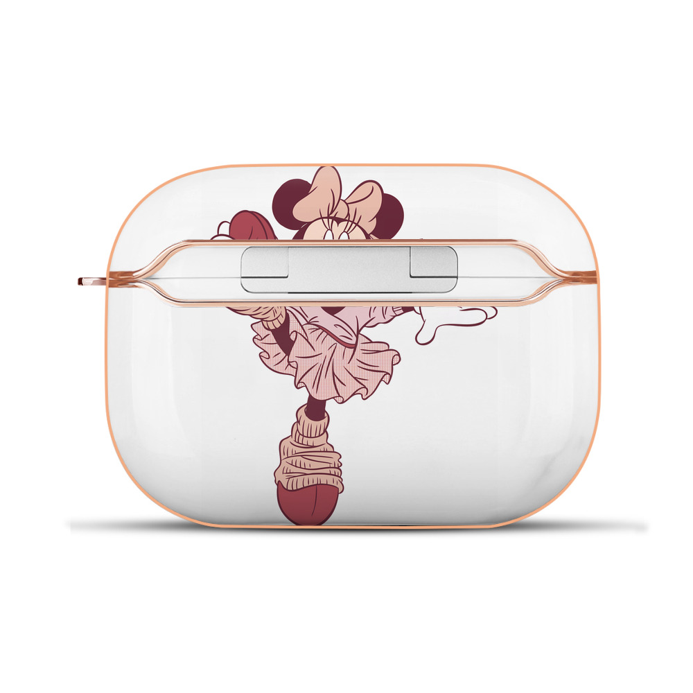 （画像用） ミッキーマウス Mickey Mouse 【AirPods Pro用】ハードシェル保護ケース｜耐衝撃・防指紋・カラビナ付き商品仕様