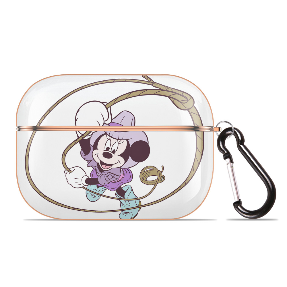 （画像用） ミッキーマウス Mickey Mouse 【AirPods Pro用】ハードシェル保護ケース｜耐衝撃・防指紋・カラビナ付き商品仕様
