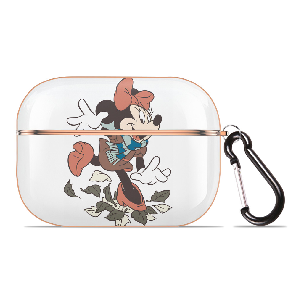 （画像用） ミッキーマウス Mickey Mouse 【AirPods Pro用】ハードシェル保護ケース｜耐衝撃・防指紋・カラビナ付き商品仕様