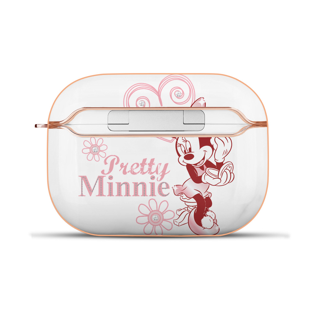 （画像用） ミッキーマウス Mickey Mouse 【AirPods Pro用】ハードシェル保護ケース｜耐衝撃・防指紋・カラビナ付き商品仕様