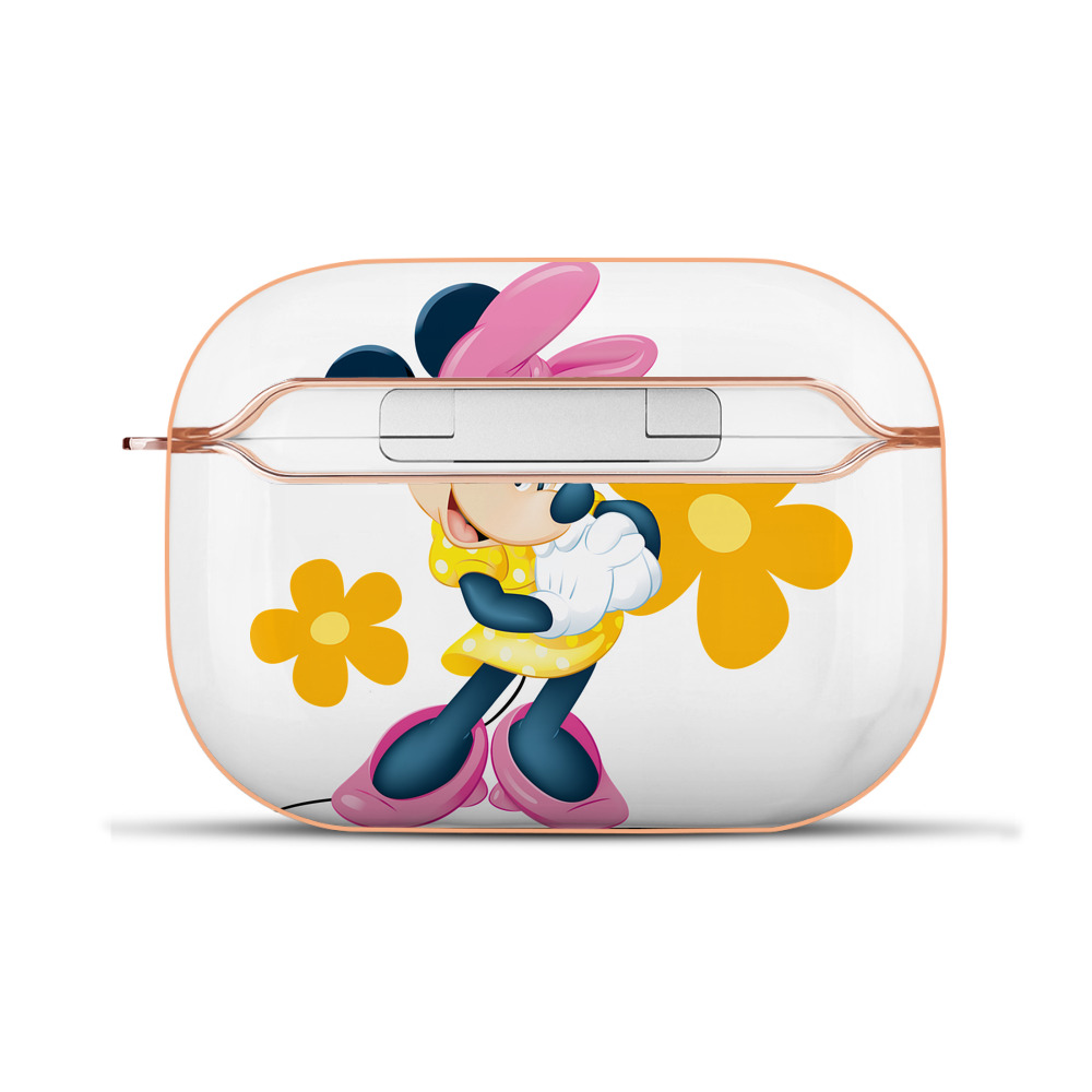 （画像用） ミッキーマウス Mickey Mouse 【AirPods Pro用】ハードシェル保護ケース｜耐衝撃・防指紋・カラビナ付き商品仕様