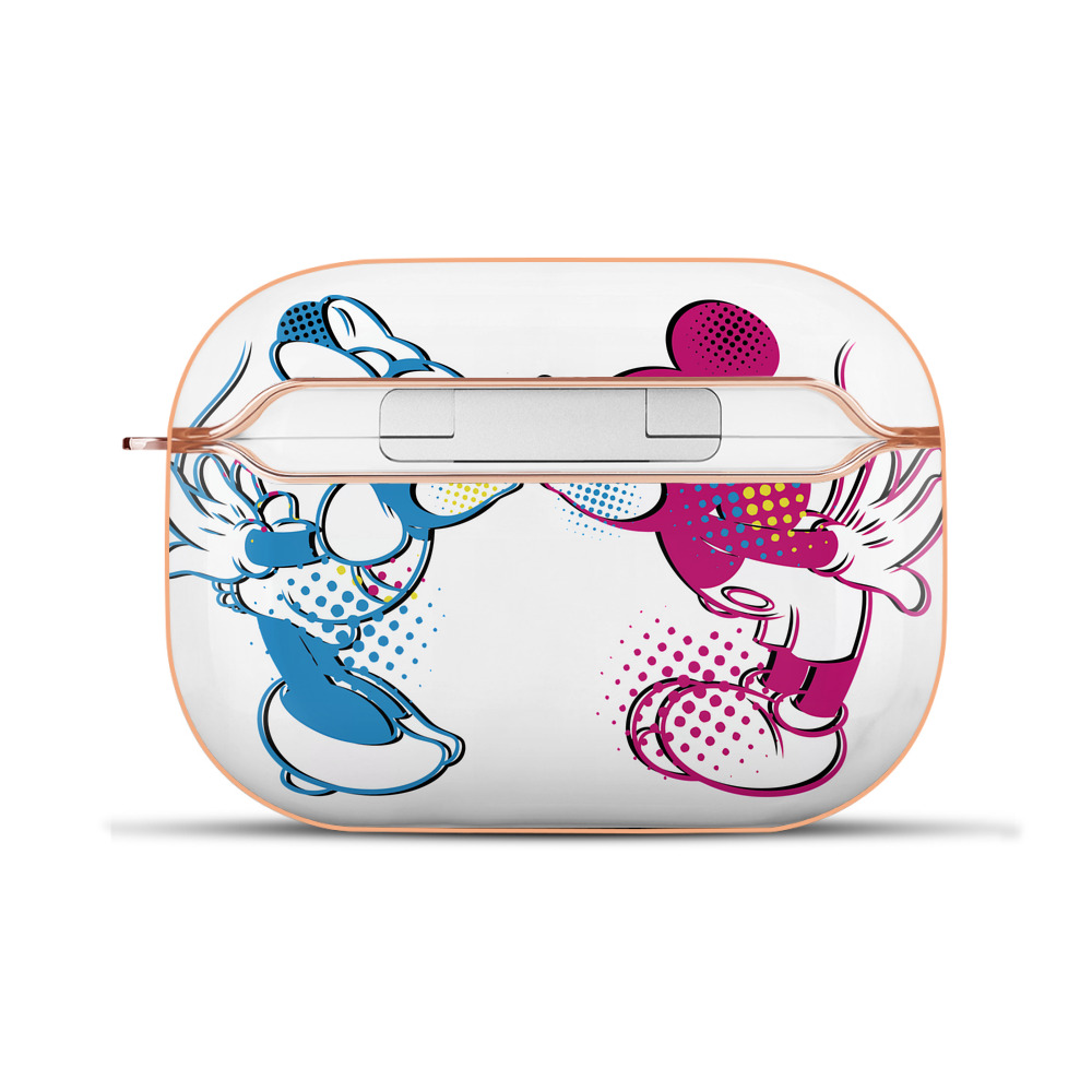 （画像用） ミッキーマウス Mickey Mouse 【AirPods Pro用】ハードシェル保護ケース｜耐衝撃・防指紋・カラビナ付き商品仕様