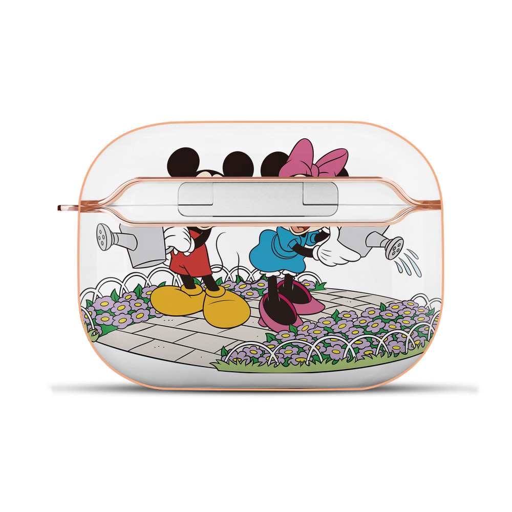 （画像用） ミッキーマウス Mickey Mouse 【AirPods Pro用】ハードシェル保護ケース｜耐衝撃・防指紋・カラビナ付き商品仕様