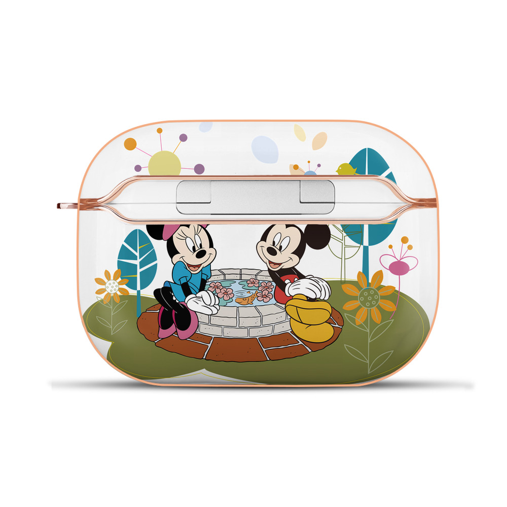 （画像用） ミッキーマウス Mickey Mouse 【AirPods Pro用】ハードシェル保護ケース｜耐衝撃・防指紋・カラビナ付き商品仕様
