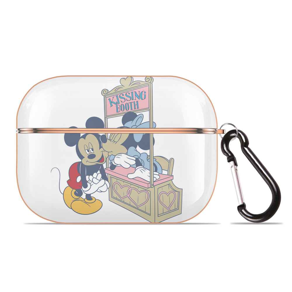 （画像用） ミッキーマウス Mickey Mouse 【AirPods Pro用】ハードシェル保護ケース｜耐衝撃・防指紋・カラビナ付き商品仕様