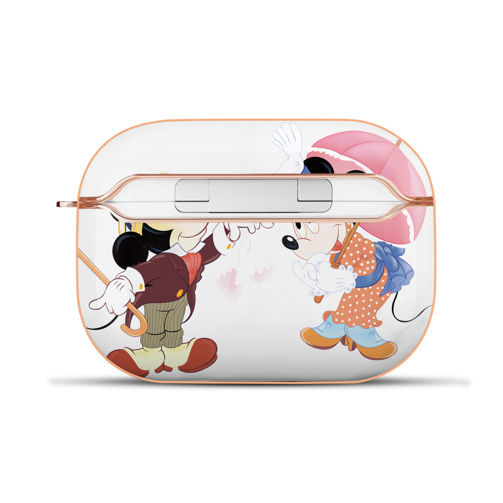 （画像用） ミッキーマウス Mickey Mouse 【AirPods Pro用】ハードシェル保護ケース｜耐衝撃・防指紋・カラビナ付き商品仕様