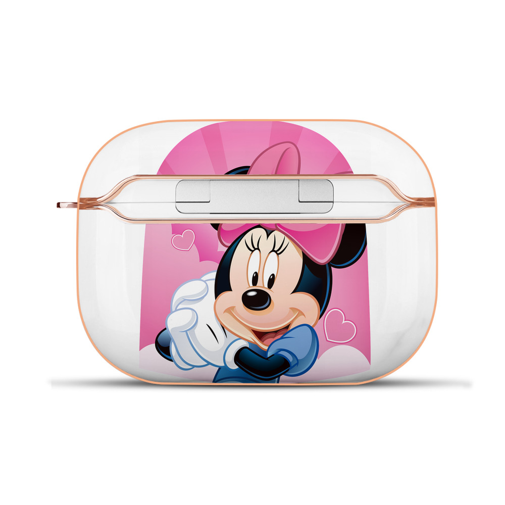 （画像用） ミッキーマウス Mickey Mouse 【AirPods Pro用】ハードシェル保護ケース｜耐衝撃・防指紋・カラビナ付き商品仕様