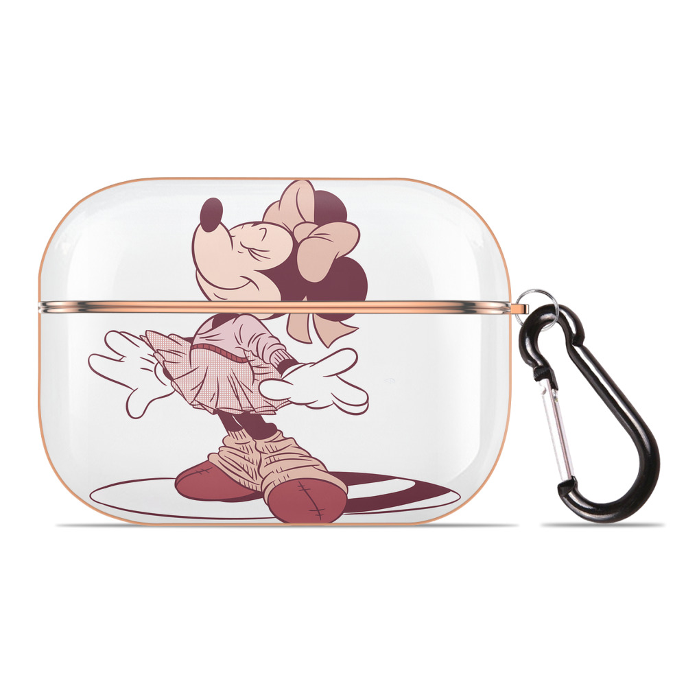 （画像用） ミッキーマウス Mickey Mouse 【AirPods Pro用】ハードシェル保護ケース｜耐衝撃・防指紋・カラビナ付き商品仕様