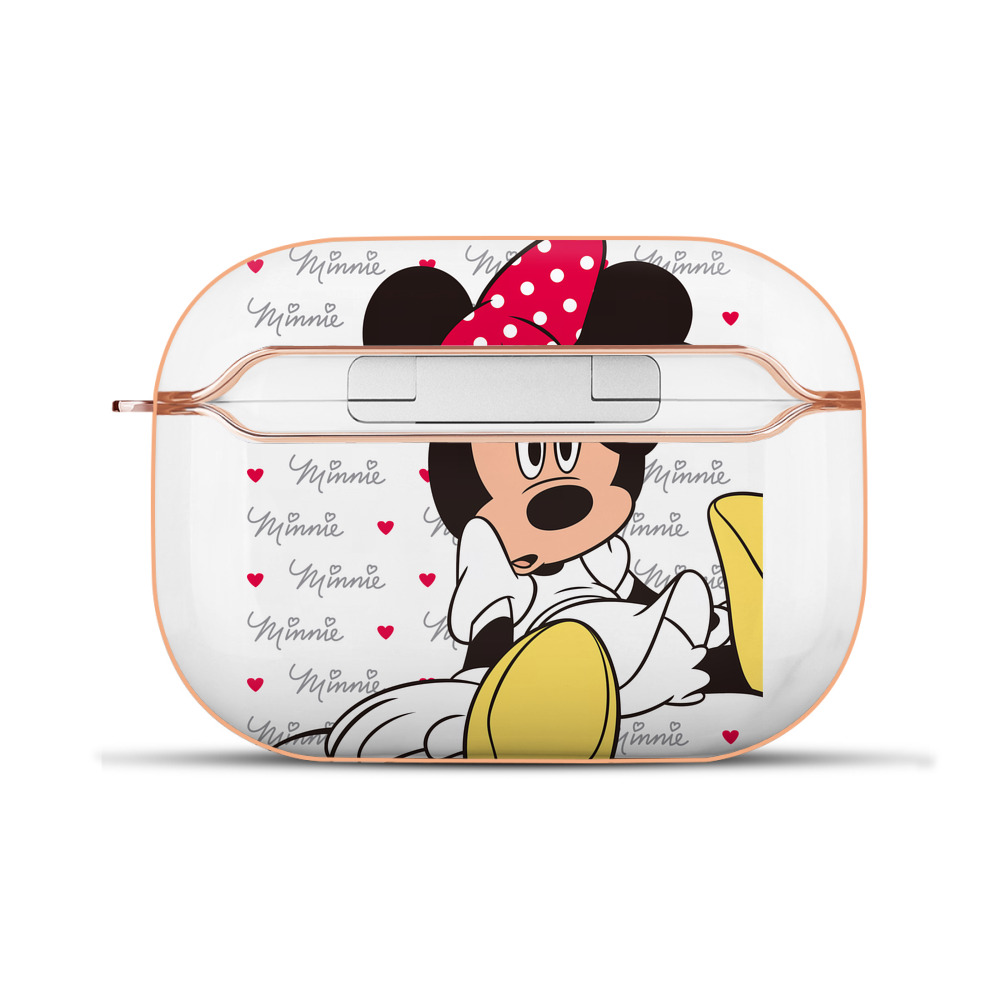（画像用） ミッキーマウス Mickey Mouse 【AirPods Pro用】ハードシェル保護ケース｜耐衝撃・防指紋・カラビナ付き商品仕様
