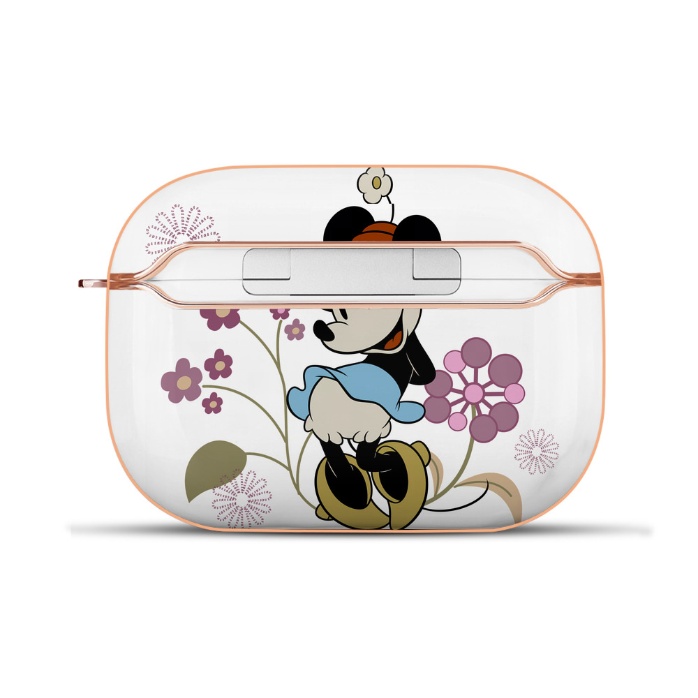 （画像用） ミッキーマウス Mickey Mouse 【AirPods Pro用】ハードシェル保護ケース｜耐衝撃・防指紋・カラビナ付き商品仕様