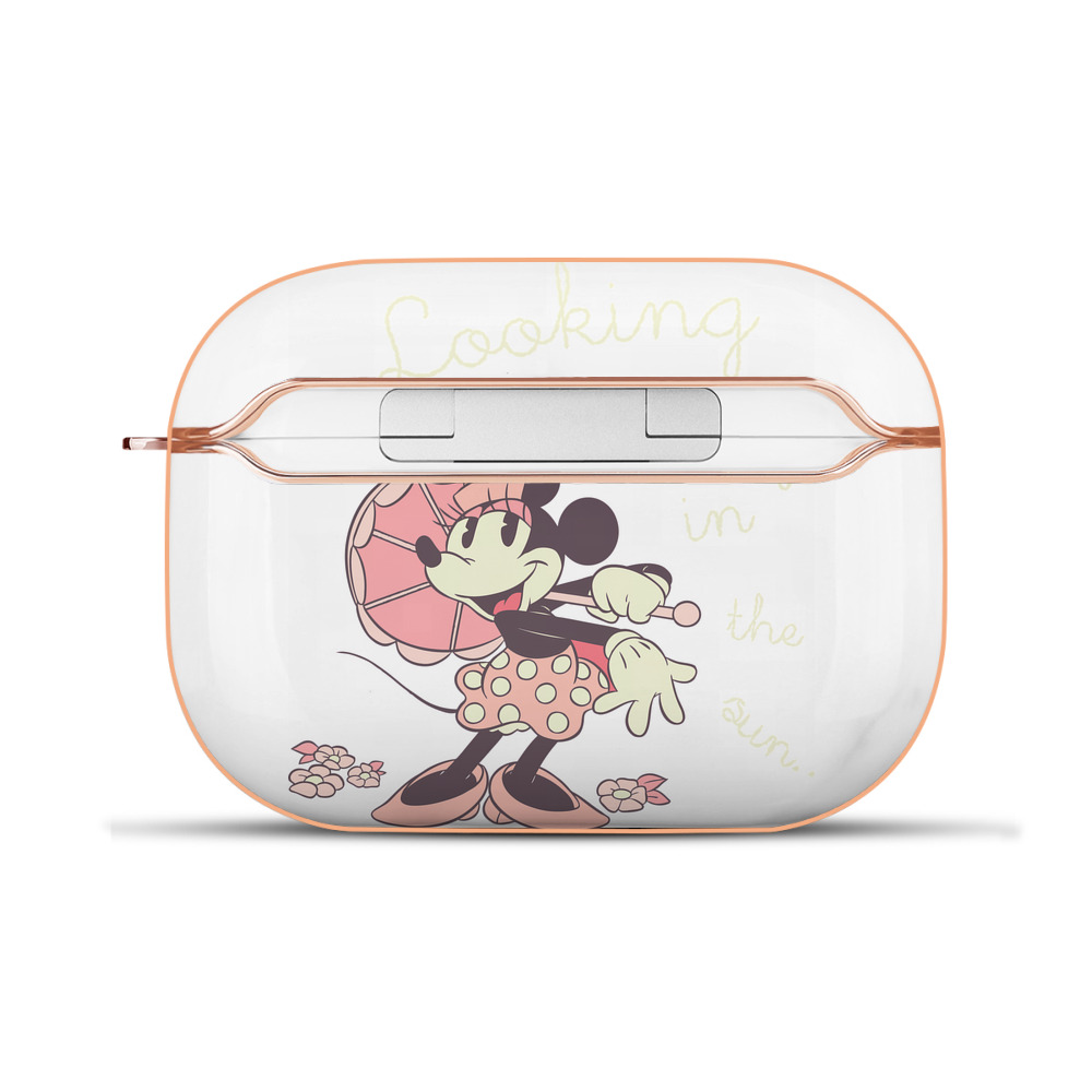 （画像用） ミッキーマウス Mickey Mouse 【AirPods Pro用】ハードシェル保護ケース｜耐衝撃・防指紋・カラビナ付き商品仕様