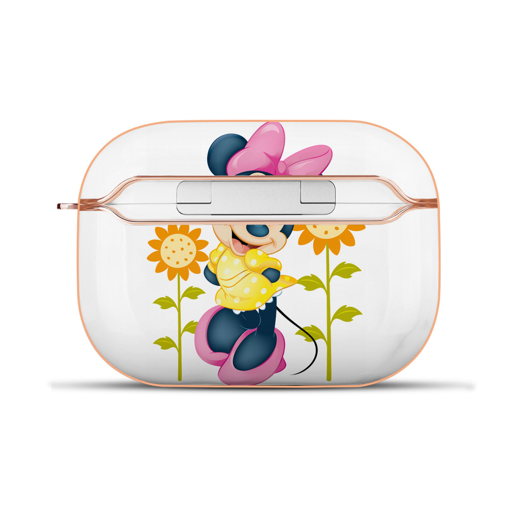 （画像用） ミッキーマウス Mickey Mouse 【AirPods Pro用】ハードシェル保護ケース｜耐衝撃・防指紋・カラビナ付き商品仕様