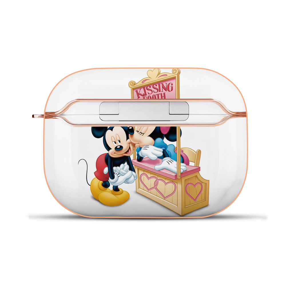 （画像用） ミッキーマウス Mickey Mouse 【AirPods Pro用】ハードシェル保護ケース｜耐衝撃・防指紋・カラビナ付き商品仕様