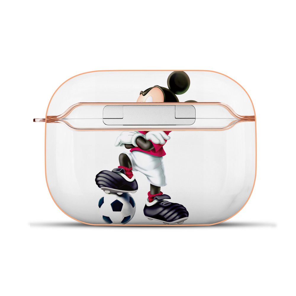 （画像用） ミッキーマウス Mickey Mouse 【AirPods Pro用】ハードシェル保護ケース｜耐衝撃・防指紋・カラビナ付き商品仕様