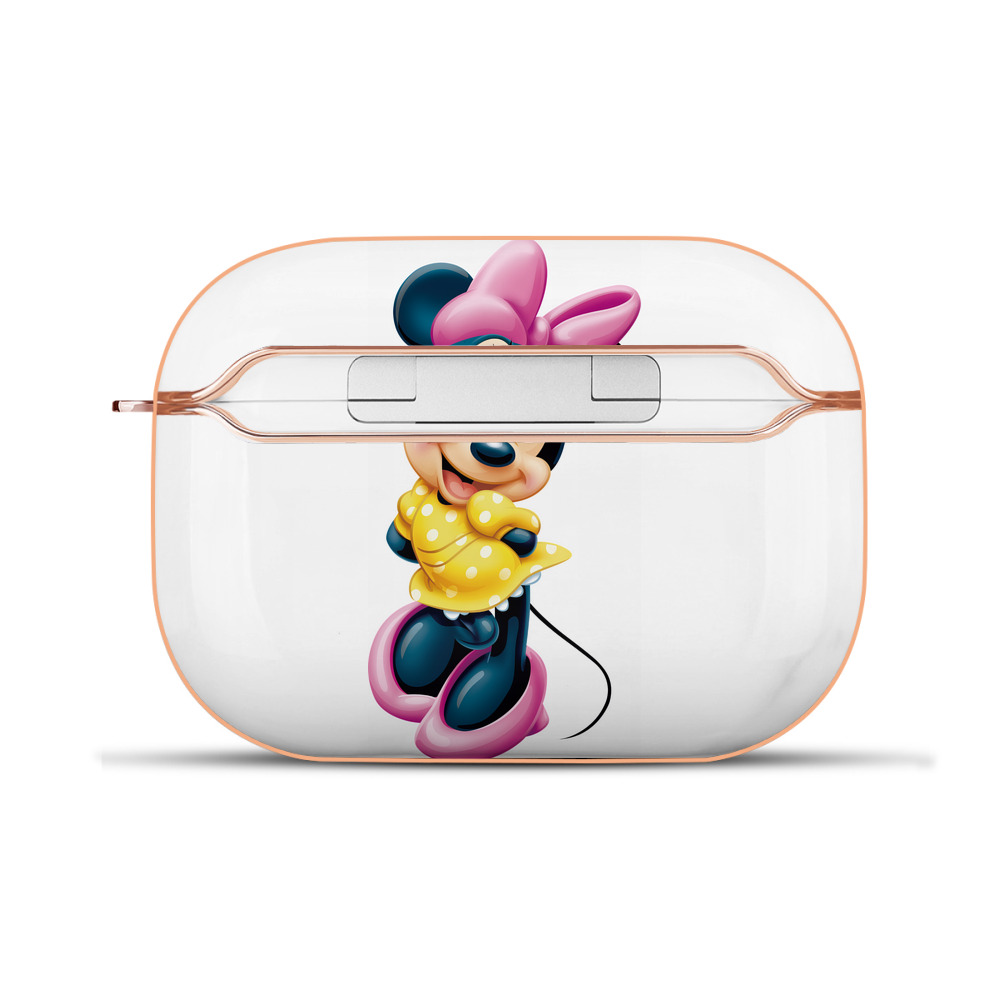 （画像用） ミッキーマウス Mickey Mouse 【AirPods Pro用】ハードシェル保護ケース｜耐衝撃・防指紋・カラビナ付き商品仕様